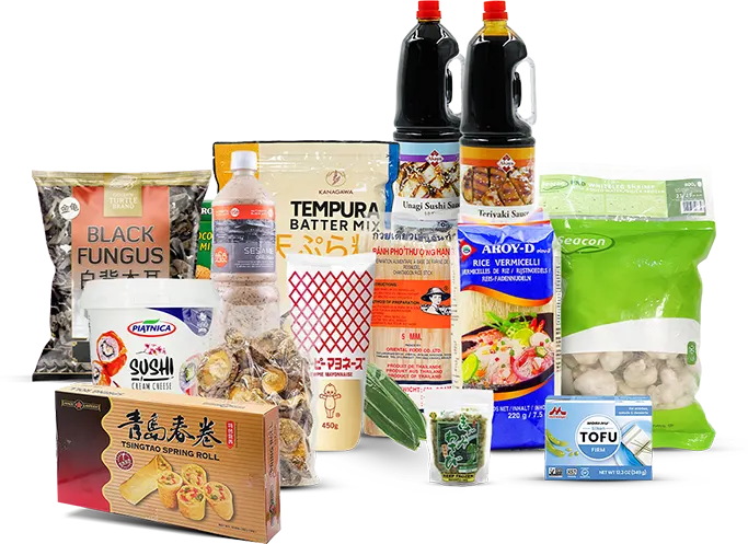 Ingrediente pentru bucătăria asiatică